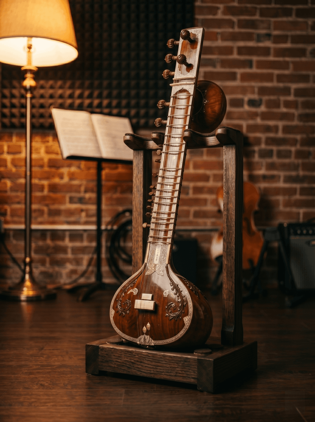 Sitar classes at Gracenotes School of Music, Kolkata